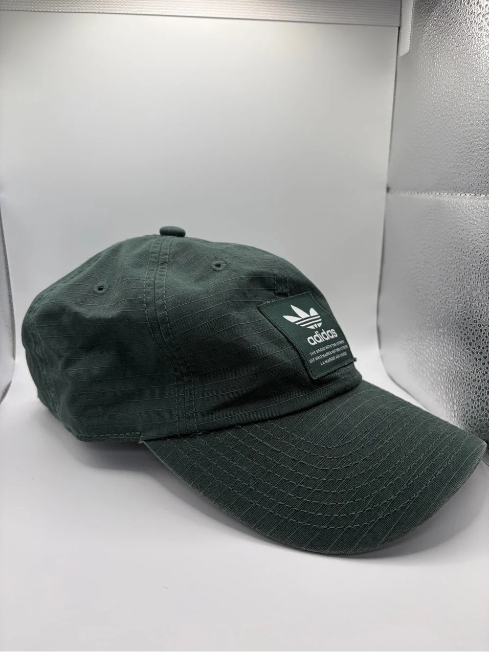 Adidas Originals Rewind Relaxed Adjustable Strapback Hat OS Trefoil Logo Green